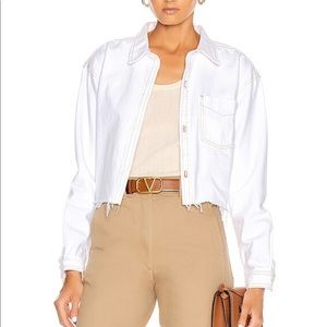 GRLFRND cut off jacket/shirt